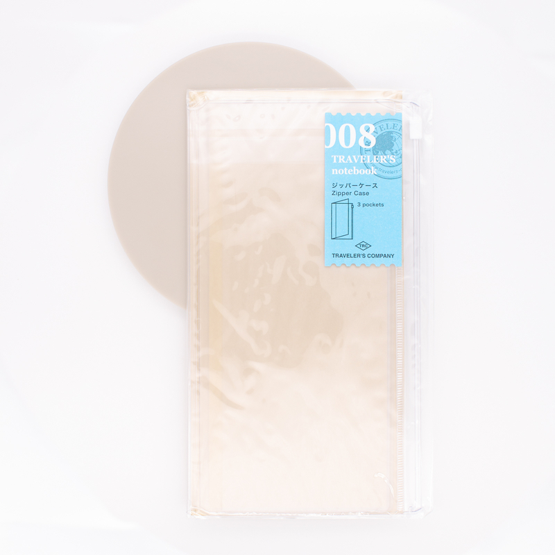 Traveler's Notebook Refill 008 Regular Size Zipper Case