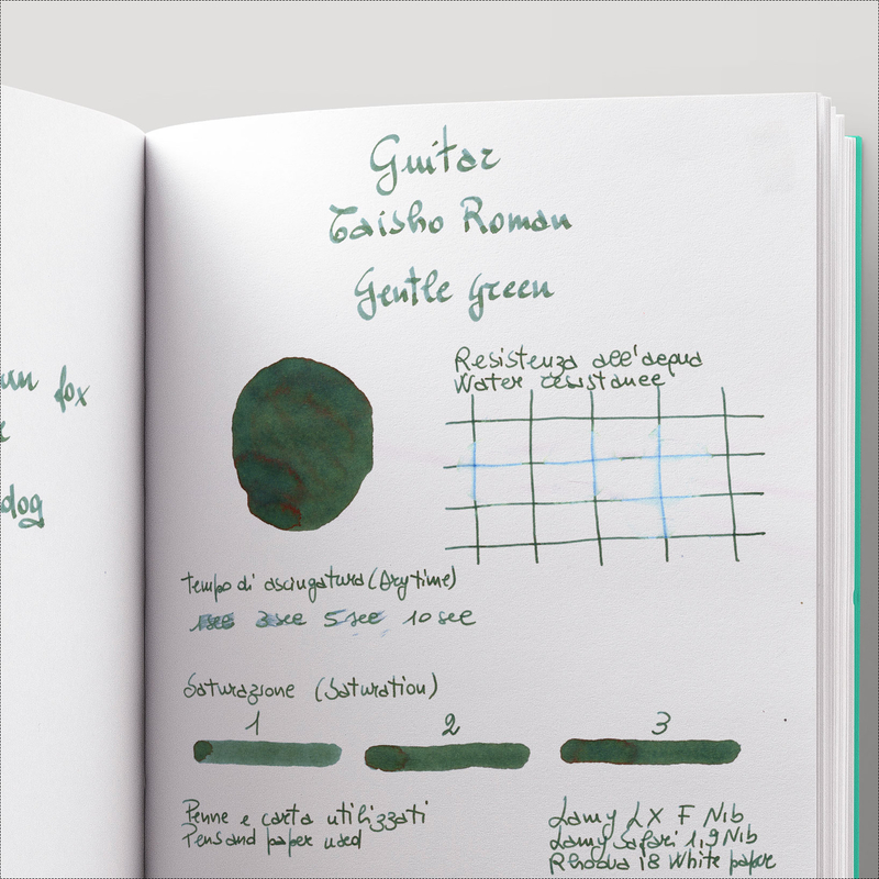 Guitar Taisho Roman Gentle Green Inchiostro 40 ml