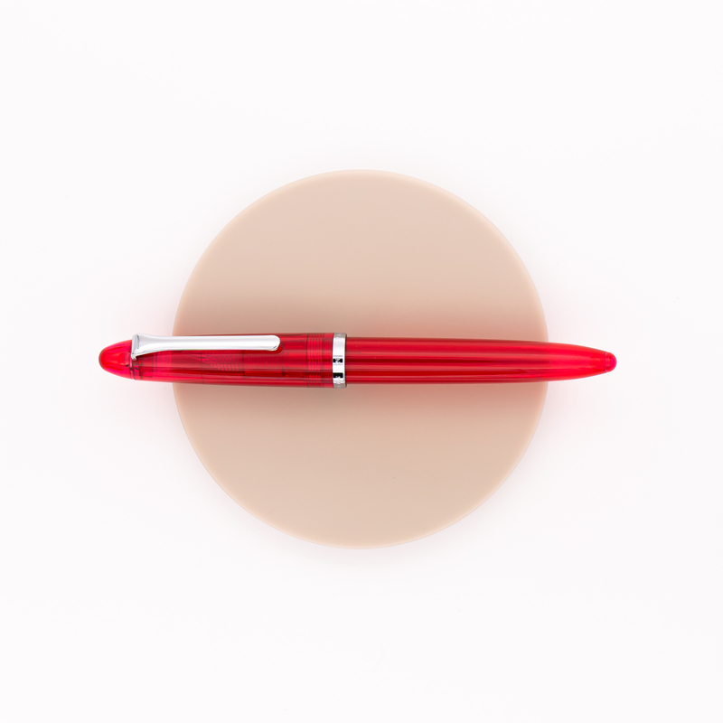 Sailor 1911 Compass Fountain Pen Transparent Pink
