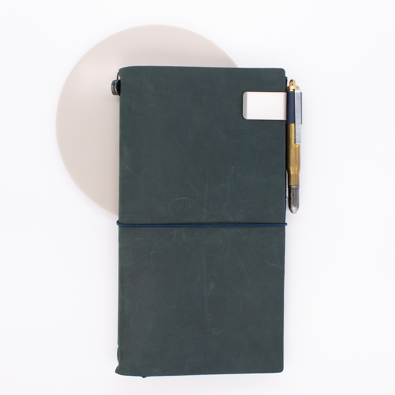 Traveler's Notebook Refill 016 Regular and Passport size Pen Holder Blue