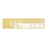 Midori Clip Ruler Stencil Decoration