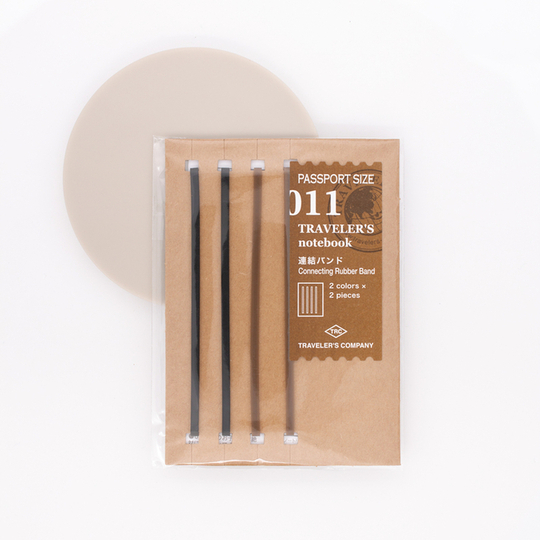 Traveler's Notebook Refill 011 Passport Size Connecting Rubber Band