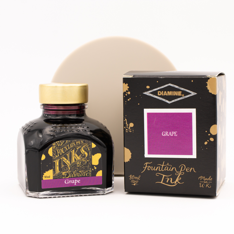 Diamine Grape Ink Bottle 80 ml