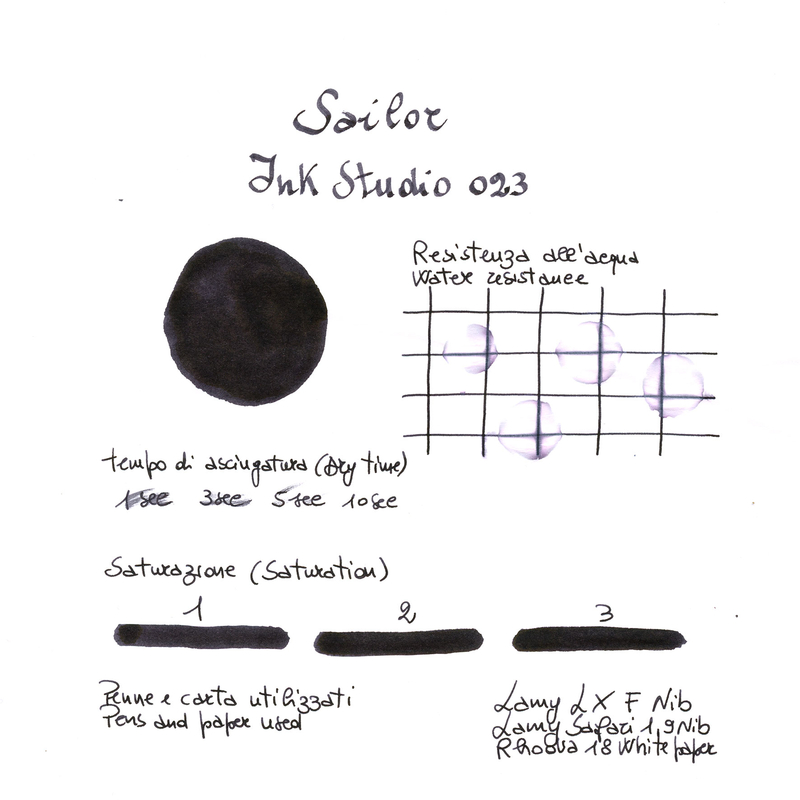 Sailor Ink Studio 023 Ink Bottle 20 ml