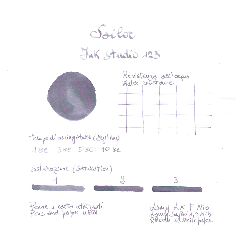 Sailor Ink Studio 123 Ink Bottle 20 ml