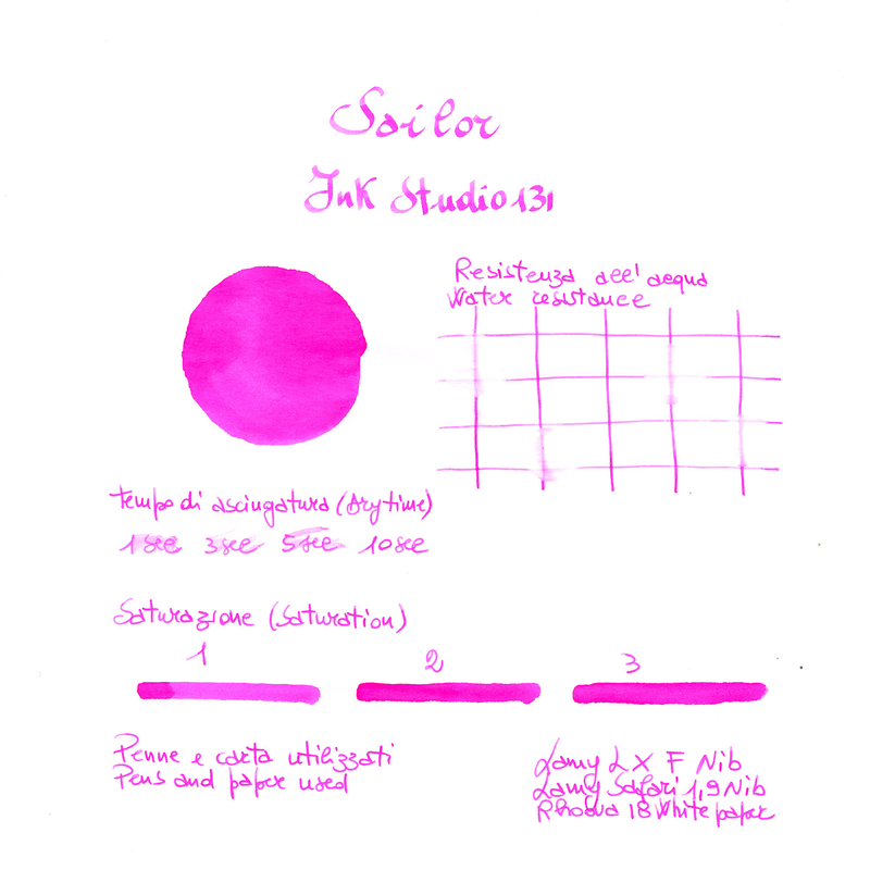 Sailor Ink Studio 131 Inchiostro 20 ml