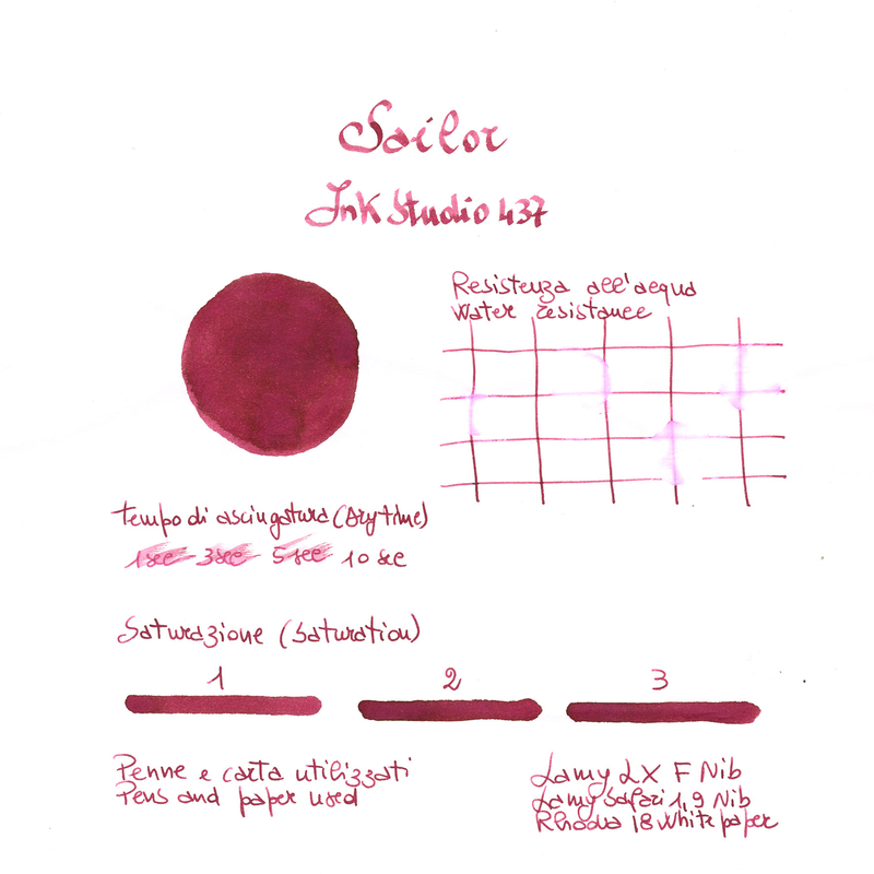 Sailor Ink Studio 437 Ink Bottle 20 ml