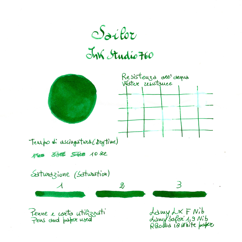 Sailor Ink Studio 760 Ink Bottle 20 ml