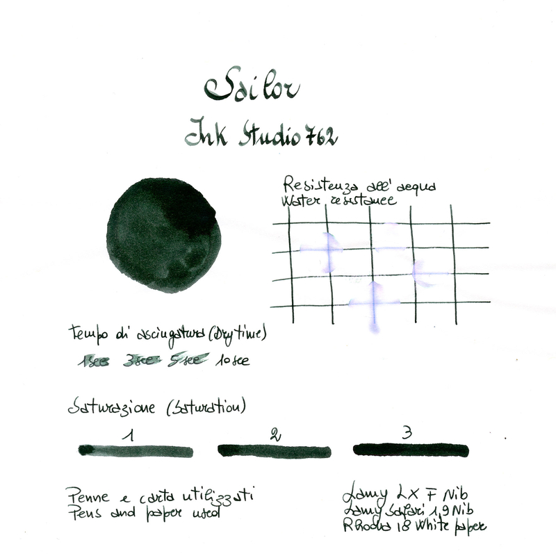 Sailor Ink Studio 762 Inchiostro 20 ml