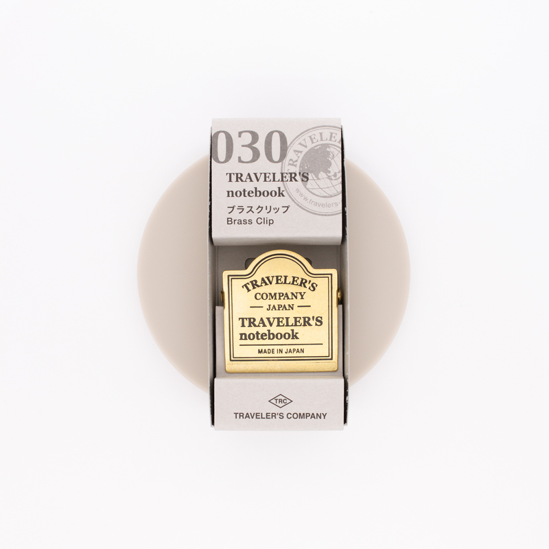 Traveler's Notebook Refill 030 Clip in Ottone TRC Logo