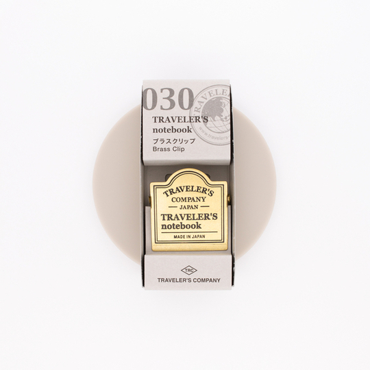 Traveler's Notebook Refill 030 Clip in Ottone TRC Logo