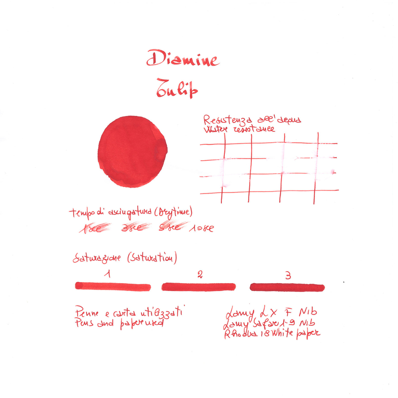 Diamine Flower Tulip Ink Bottle 30 ml