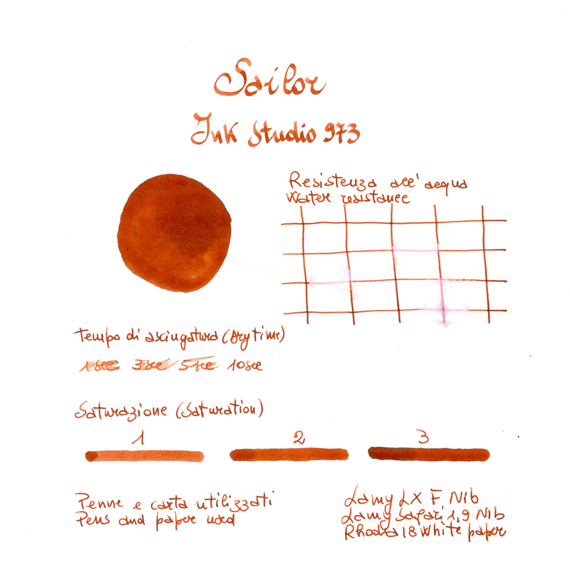 Sailor Ink Studio 973 Inchiostro 20 ml