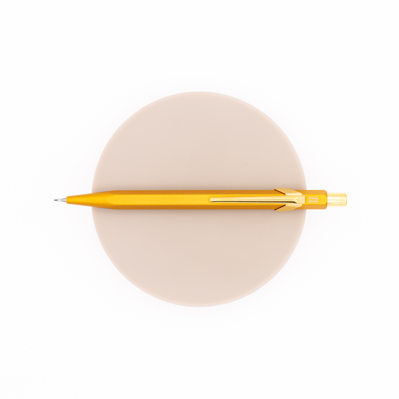 Caran d'Ache 844 Mechanical Pencil 0.7 mm Goldbar