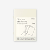 Md Paper Notebook Light A6 Blank Set 3 Quaderni