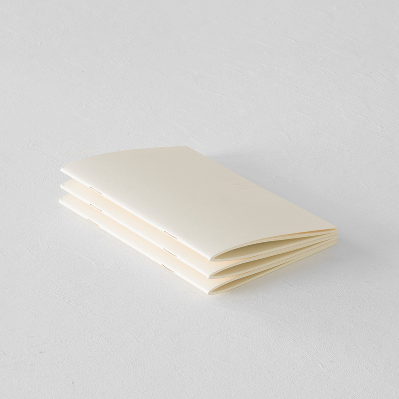 Md Paper Notebook Light A6 Blank Set 3 Quaderni