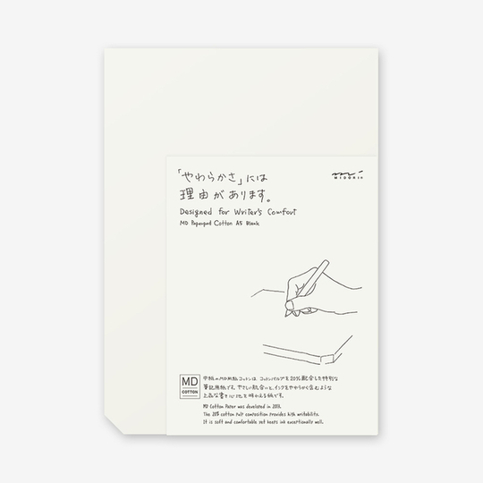 Md Paper Pad Cotton A5 Blank