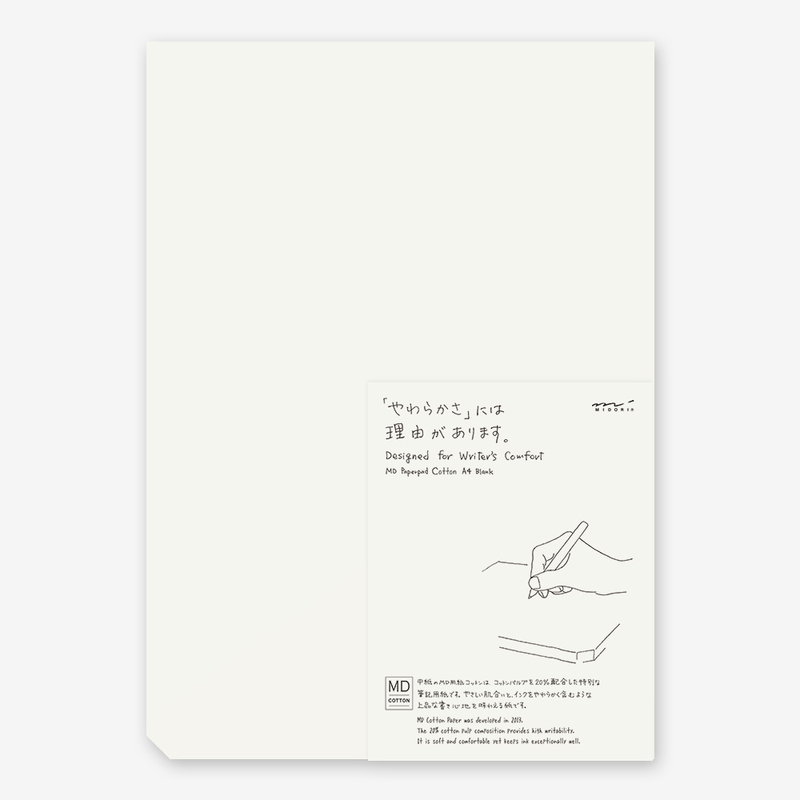 Md Paper Pad Blocco Cotton A4 Blank