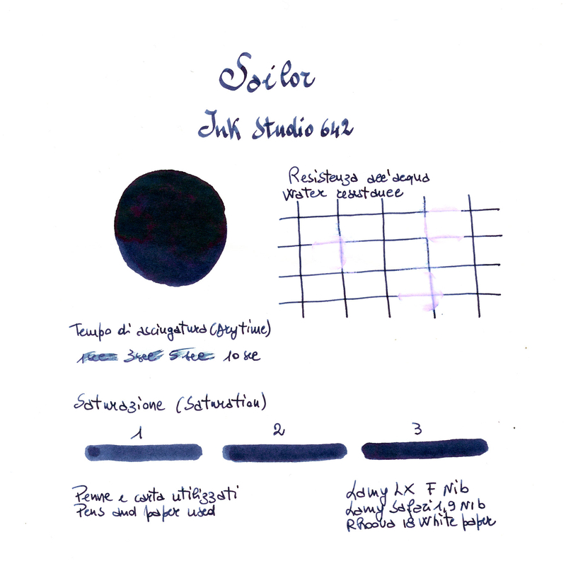 Sailor Ink Studio 642 Ink Bottle 20 ml