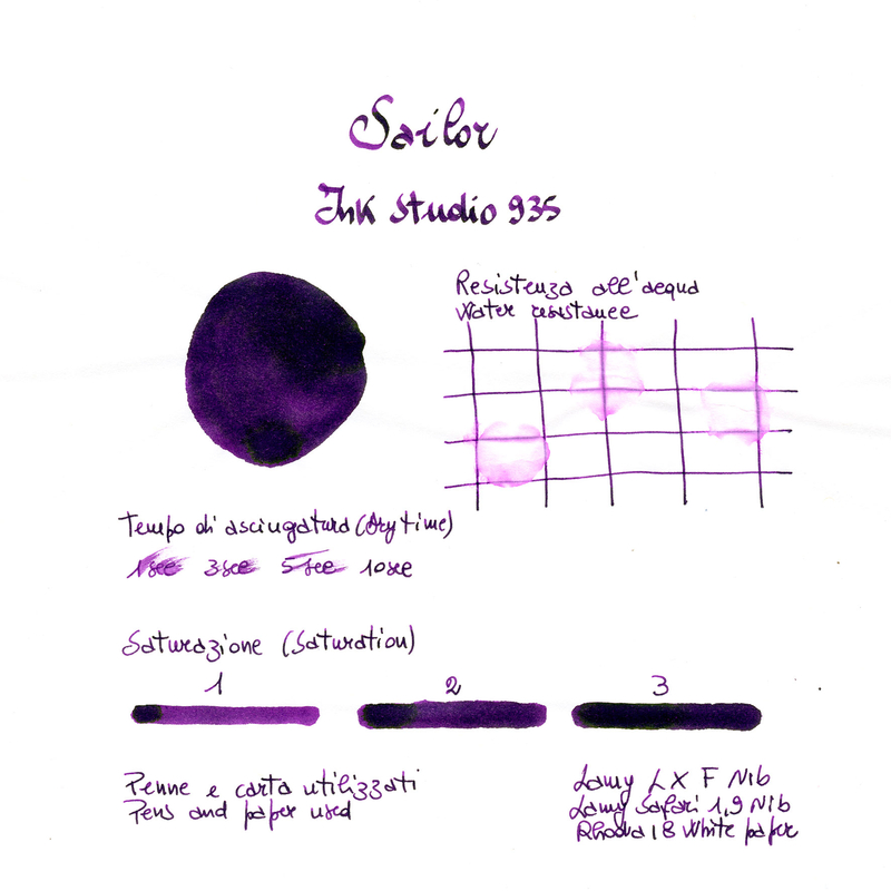 Sailor Ink Studio 935 Inchiostro 20 ml
