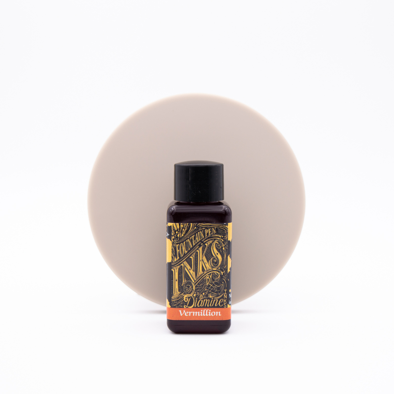 Diamine Vermillion Ink Bottle 30 ml