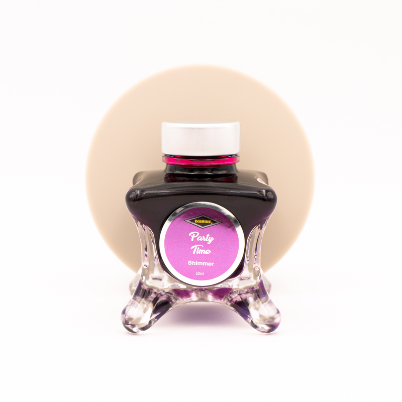 Diamine Inkvent Party Time Inchiostro 50 ml Red Edition Shimmer