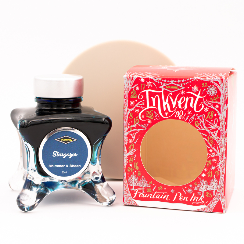 Diamine Inkvent Stargazer Inchiostro 50 ml Red Edition Shimmer & Sheen