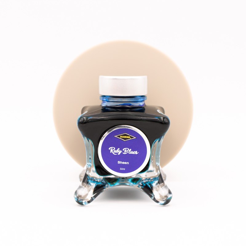 Diamine Inkvent Ruby Blues Inchiostro 50 ml Red Edition Sheen