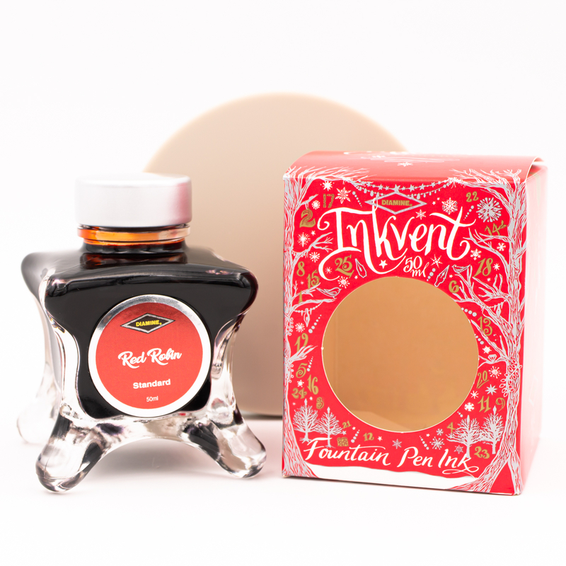 Diamine Inkvent Red Robin Inchiostro 50 ml Red Edition