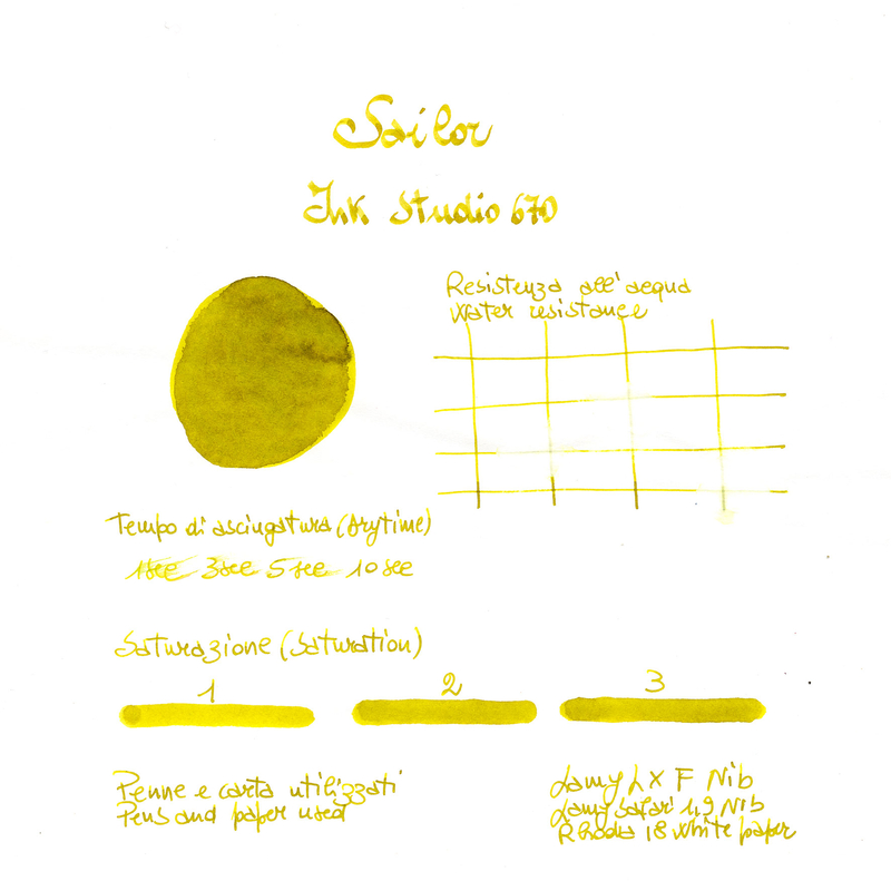 Sailor Ink Studio 670 Inchiostro 20 ml