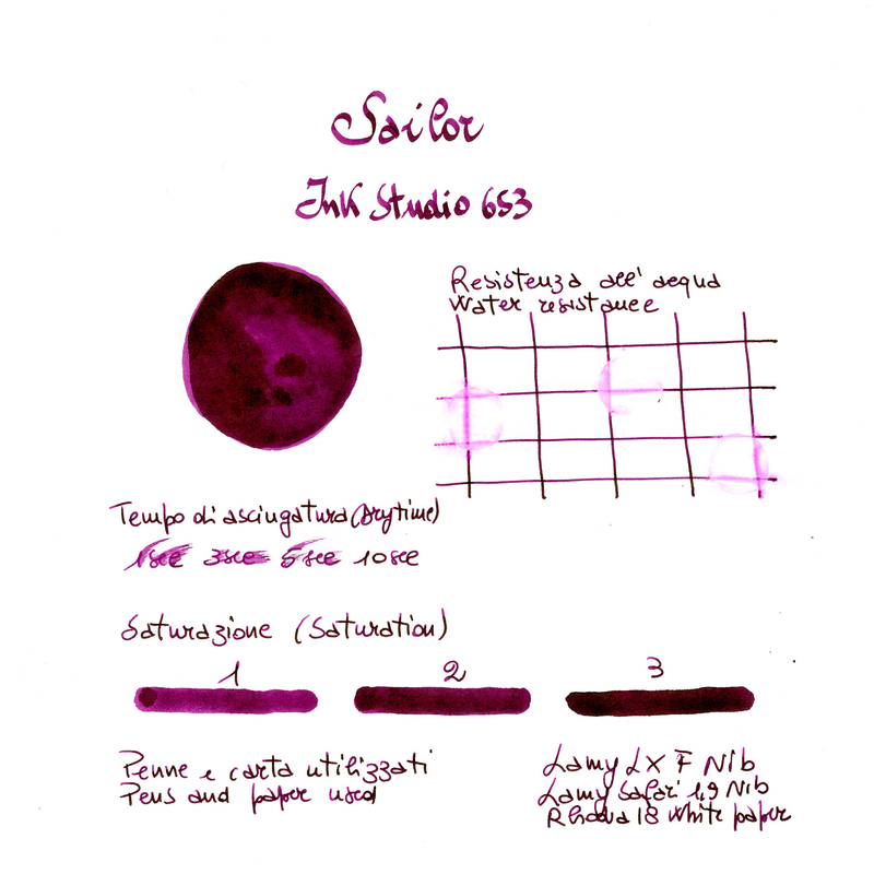 Sailor Ink Studio 653 Ink Bottle 20 ml