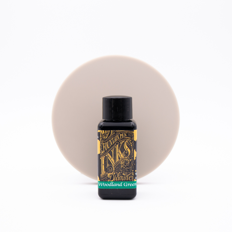 Diamine Woodland Green Ink Bottle 30 ml