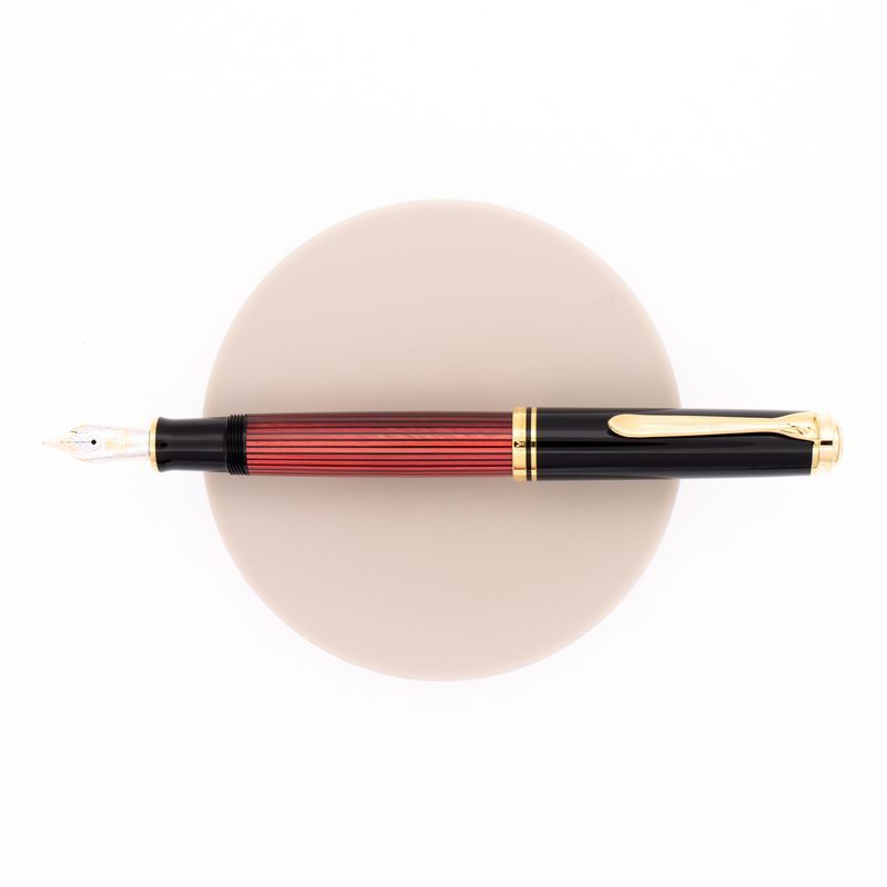 Pelikan Souveran M800 Fountain Pen Black-Red