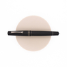 Leonardo Officina Italiana Momento Zero Fountain Pen Black Matte & Ruthenium 14 KT