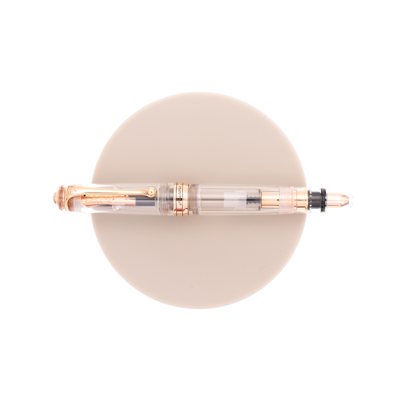 Aurora 88 Penna Stilografica Rose Gold Demonstrator Edizione Limitata