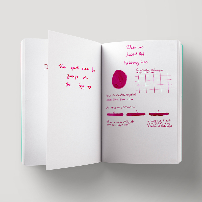 Diamine Inkvent Raspberry Rose Inchiostro 50 ml Red Edition