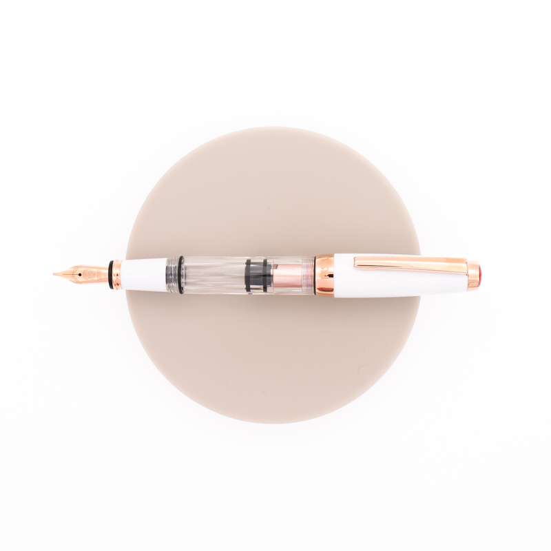 Twsbi Diamond Mini Penna Stilografica White Rose Gold II