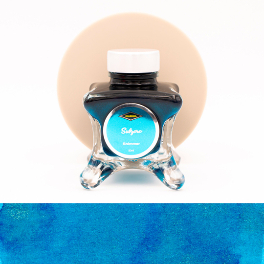 Diamine Inkvent Subzero Ink Bottle 50 ml Red Edition Shimmer