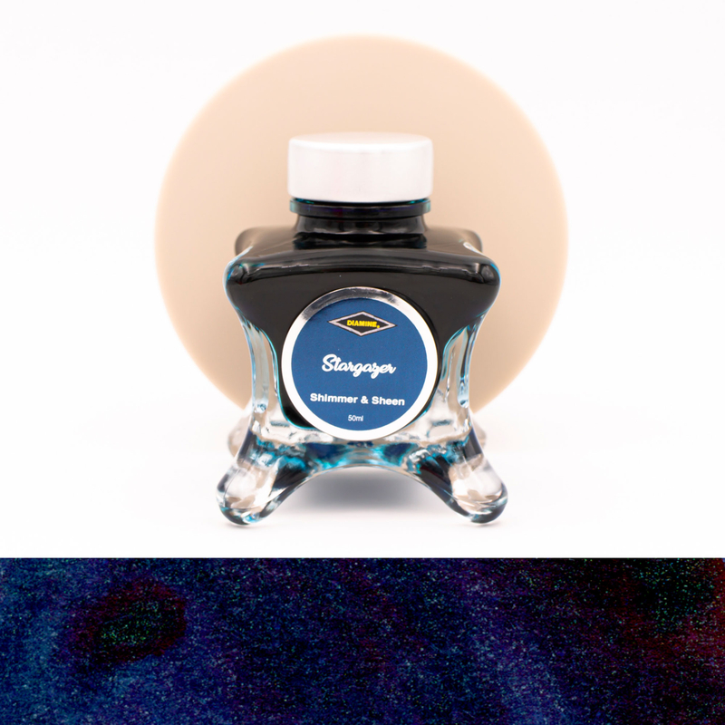 Diamine Inkvent Stargazer Inchiostro 50 ml Red Edition Shimmer & Sheen