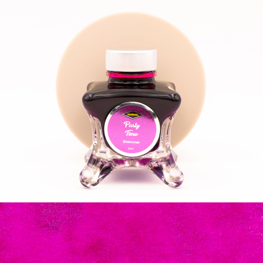 Diamine Inkvent Party Time Inchiostro 50 ml Red Edition Shimmer