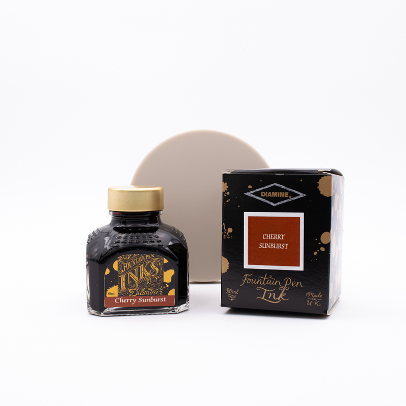 Diamine Guitar Cherry Sunburst Ink Bottle 80 ml