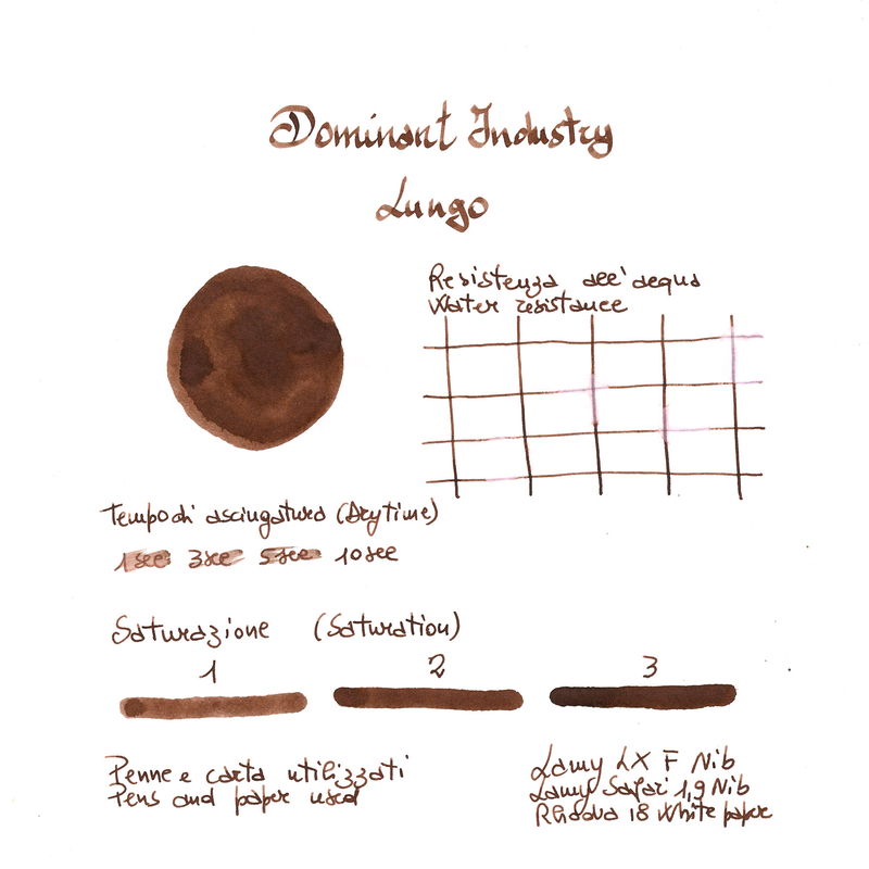 Dominant Industry Standard Lungo Ink Bottle 25 ml