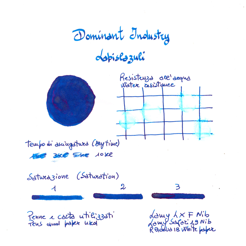 Dominant Industry Pearl Lapislazuli Ink Bottle 25 ml