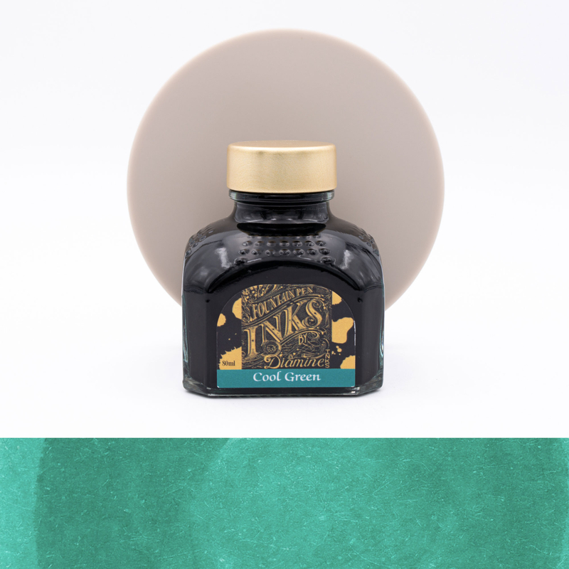 Diamine Cool Green Ink Bottle 80 ml
