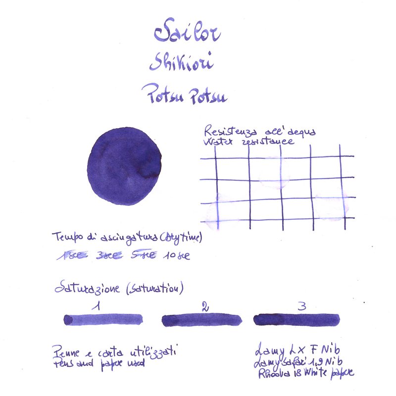 Sailor Shikiori Potsupotsu Inchiostro 20 ml