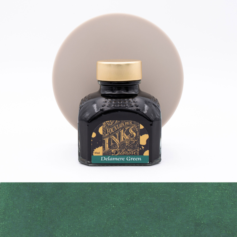 Diamine Delamere Green Ink Bottle 80 ml