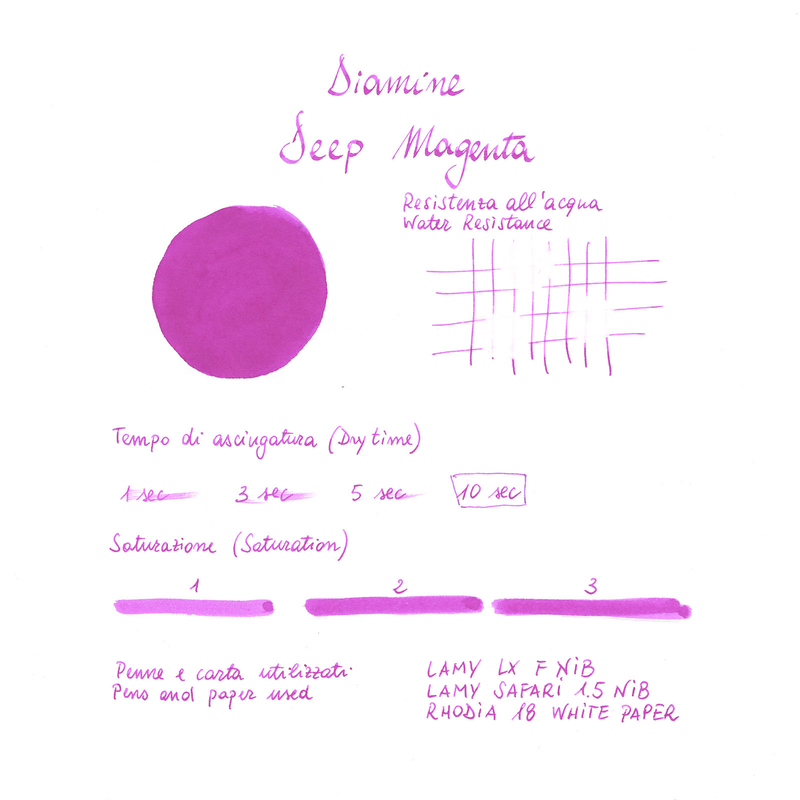 Diamine Deep Magenta Ink Bottle 80 ml