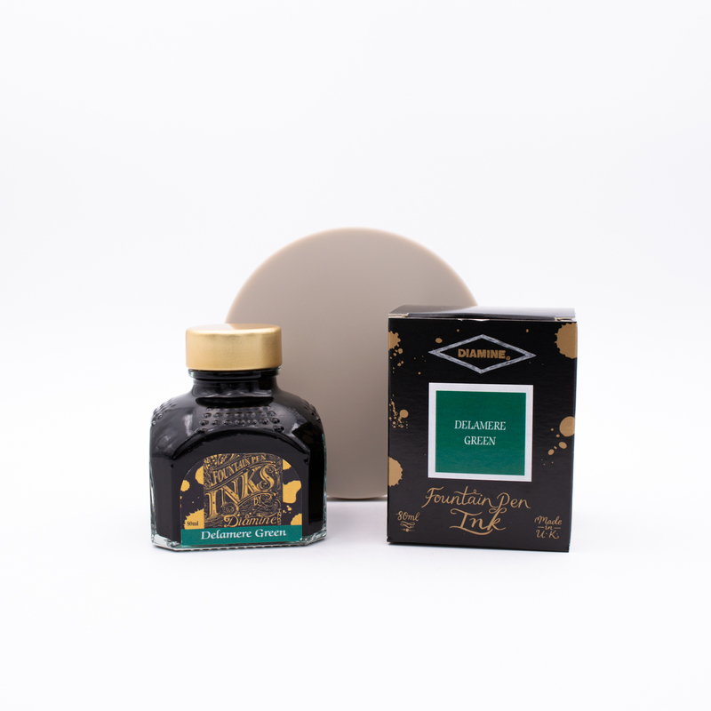 Diamine Delamere Green Ink Bottle 80 ml
