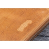 Galen Leather Zippered Folio A5 Notebook Crazy Horse Honey Ochre