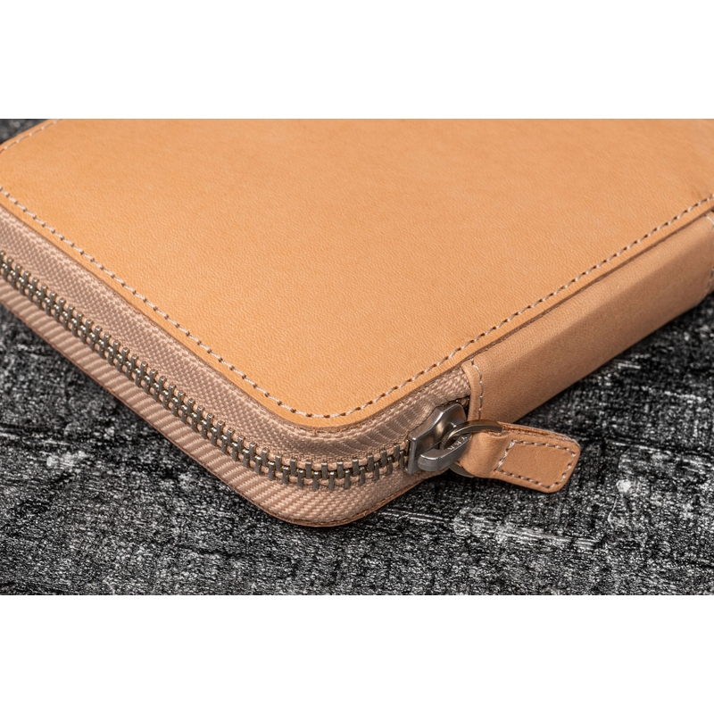 Galen Leather Portapenne in Pelle per Kaweco 14 Posti Undyed Leather